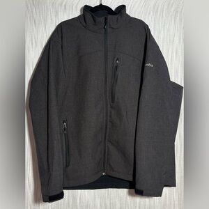 Columbia Men's Charcoal Performance  Soft shell Jacket